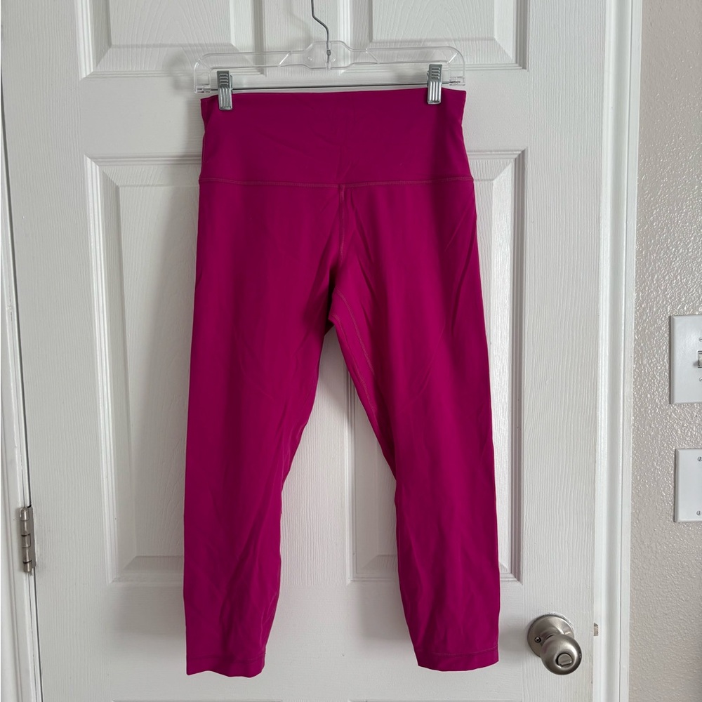 Lululemon Athletica Magenta Leggings